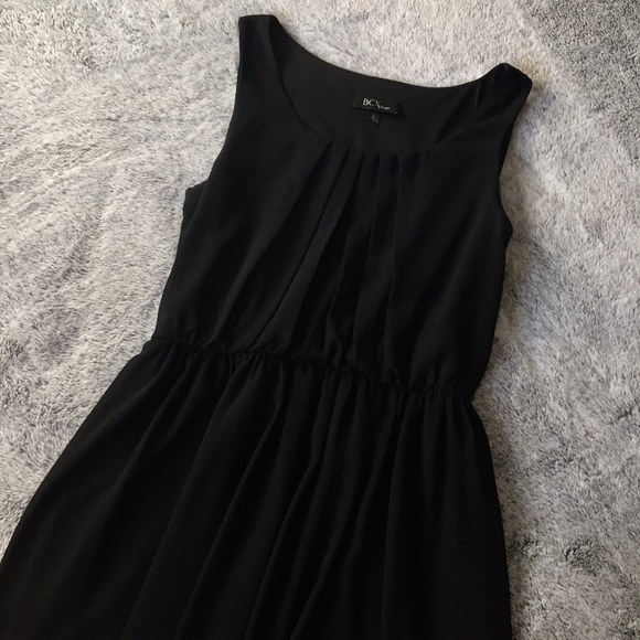 NOT FOR SALE RIGHT NOW! Black BCX Dress - Double Layer Size Large - Picture 2 of 8